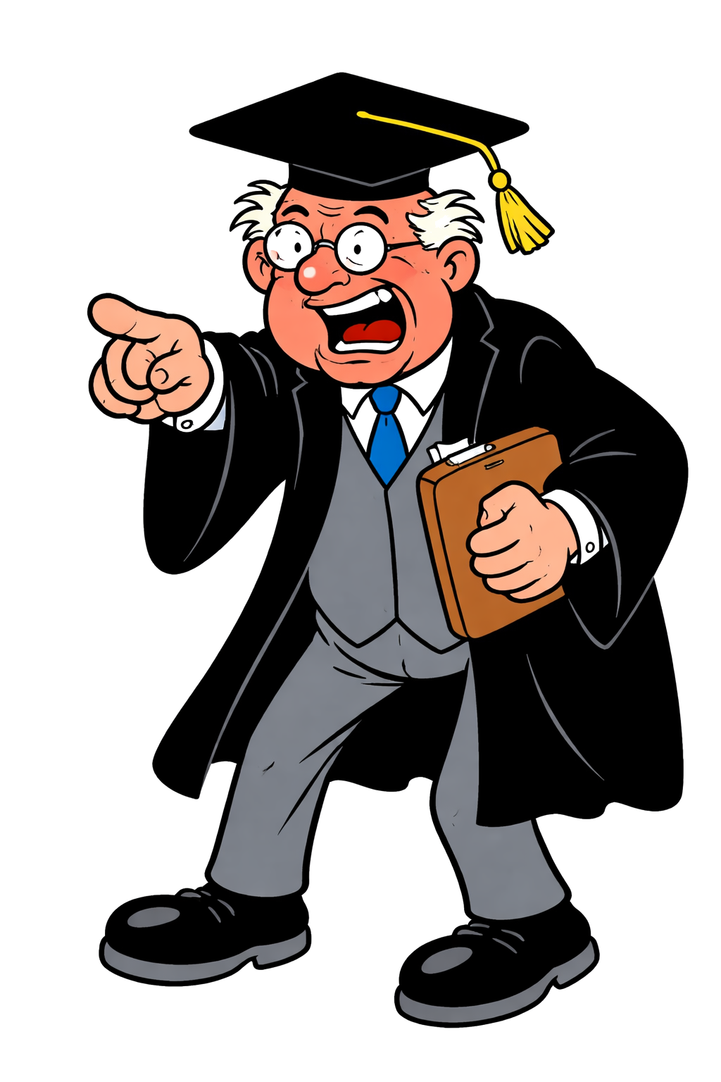 Prank gift headmaster character